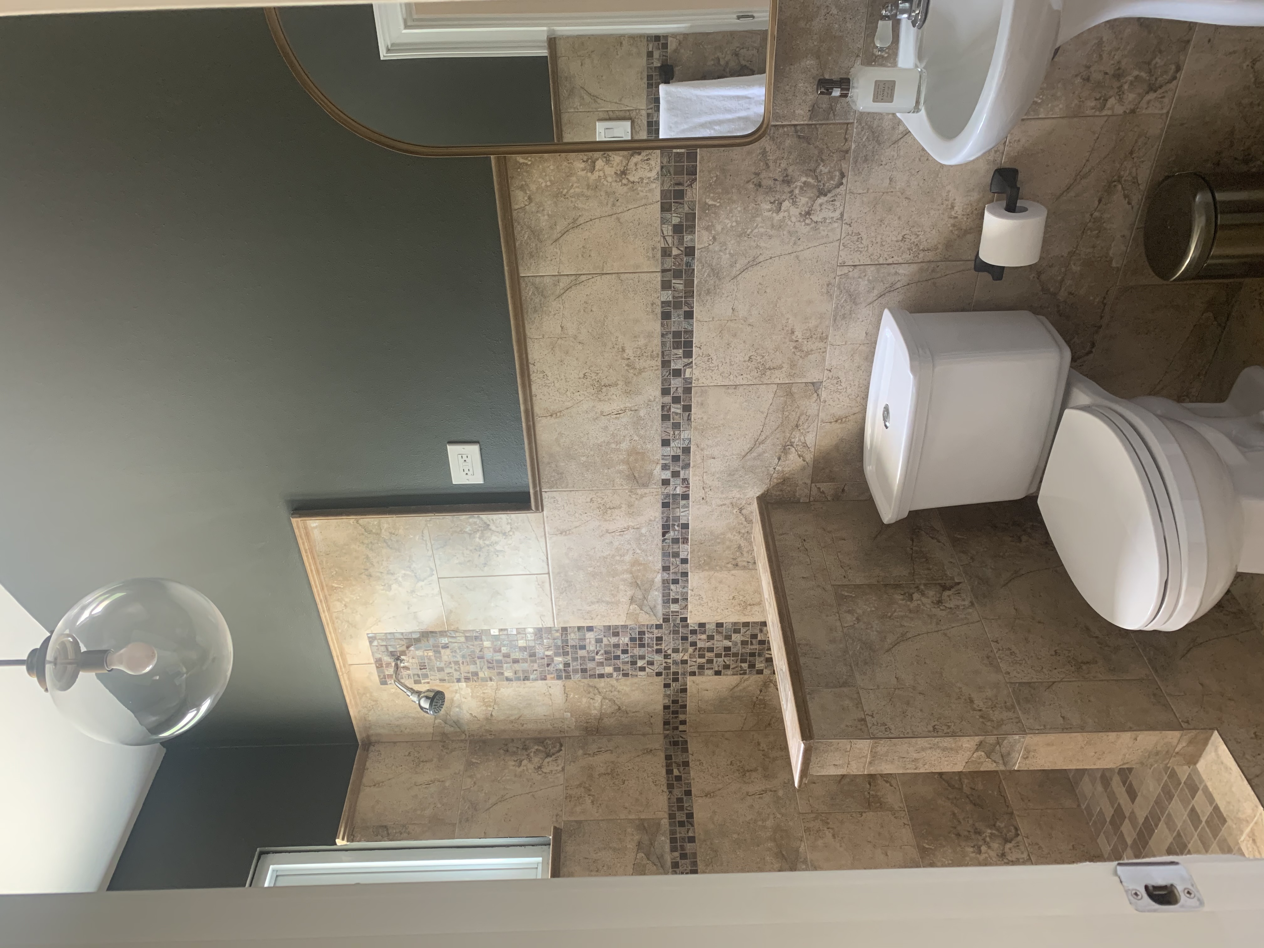 Stone Tile Bathroom Renovation